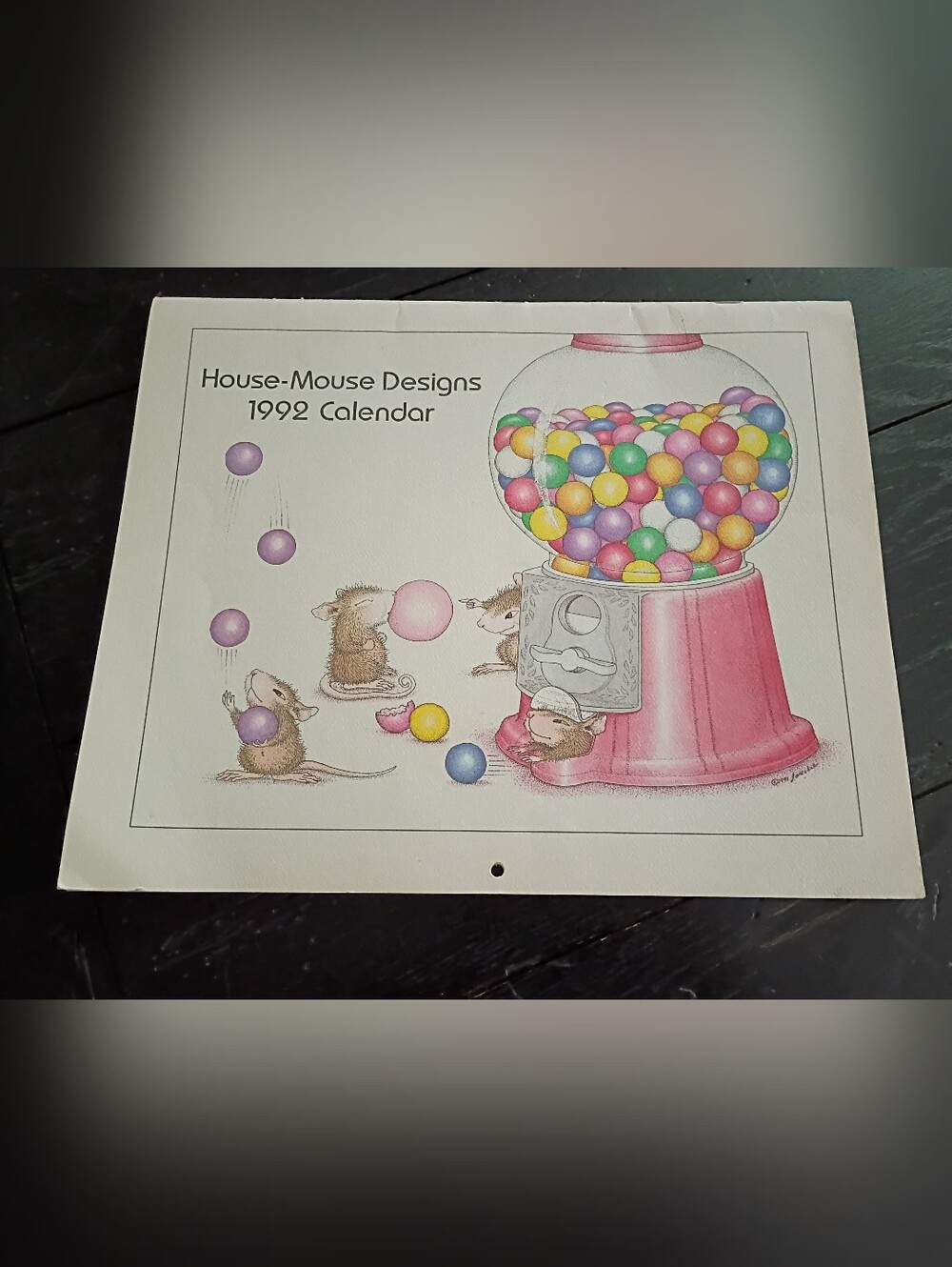 House Mouse Designs 1992 Calendar Ephemera Ellen Jareckie